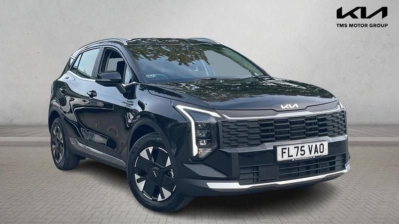 Black New 2025 Kia Sportage SUV | £31,575 (Good price) - Image 1/3