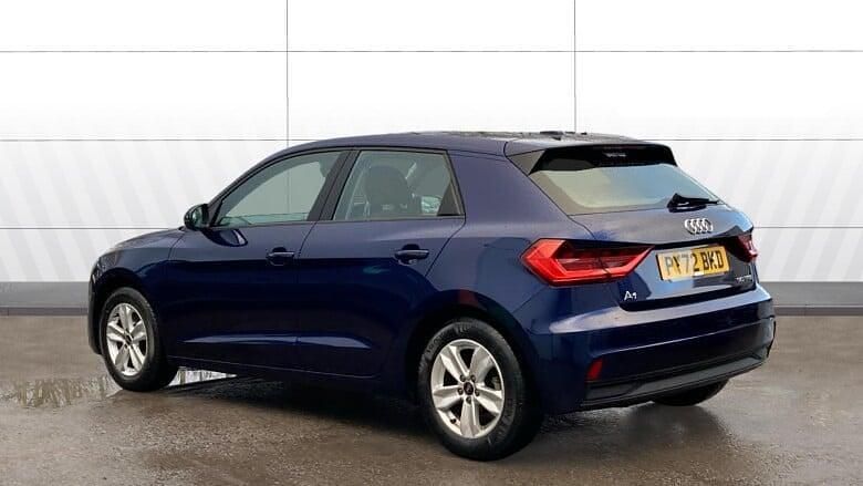 Used Audi A1 Design 110 HP (80 kW) 2022 Blue Hatchback