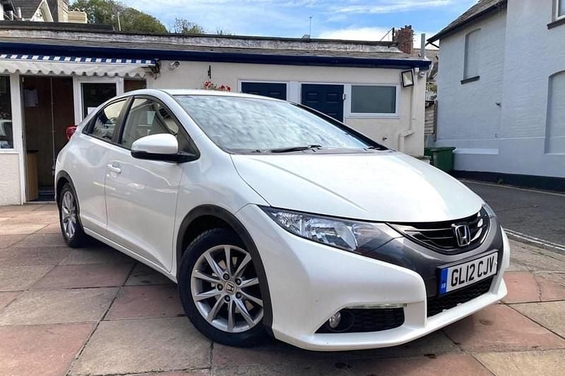 White Used 2012 Honda Civic EX Hatchback | £7,495 (Fair price) - Image 1/1