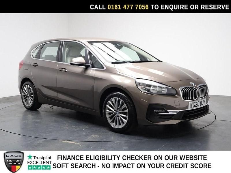Used BMW 218 Luxury Line 140 HP (102 kW) 2020 Beige MPV