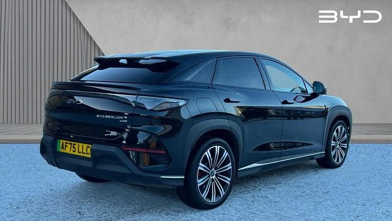 Used BYD Sealion 7 Design 389 kW (530 HP) 2025 Metallic  obsidian black SUV