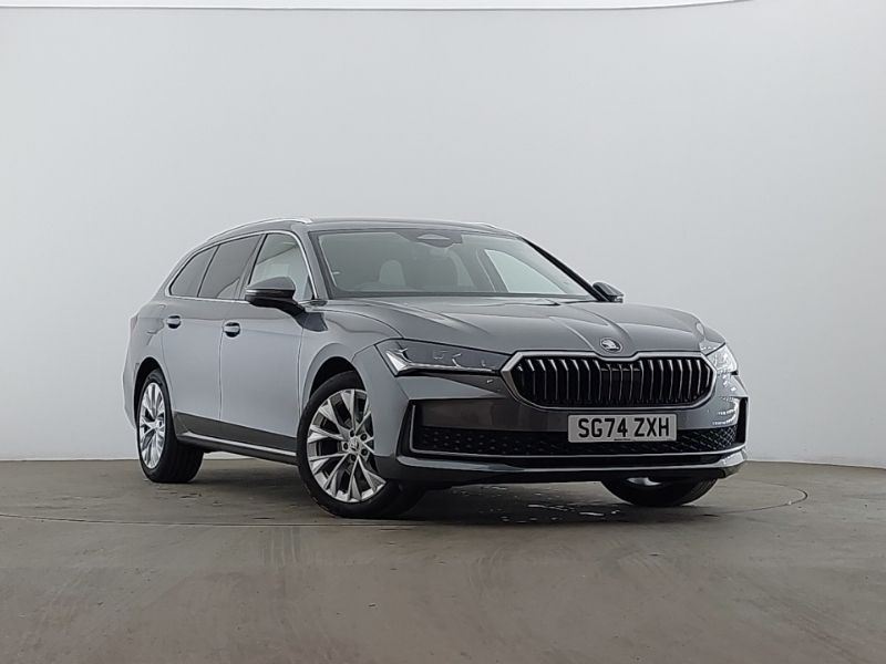Grey Used 2024 Skoda Superb SE L Estate | £31,498 (Expensive) - Image 1/4