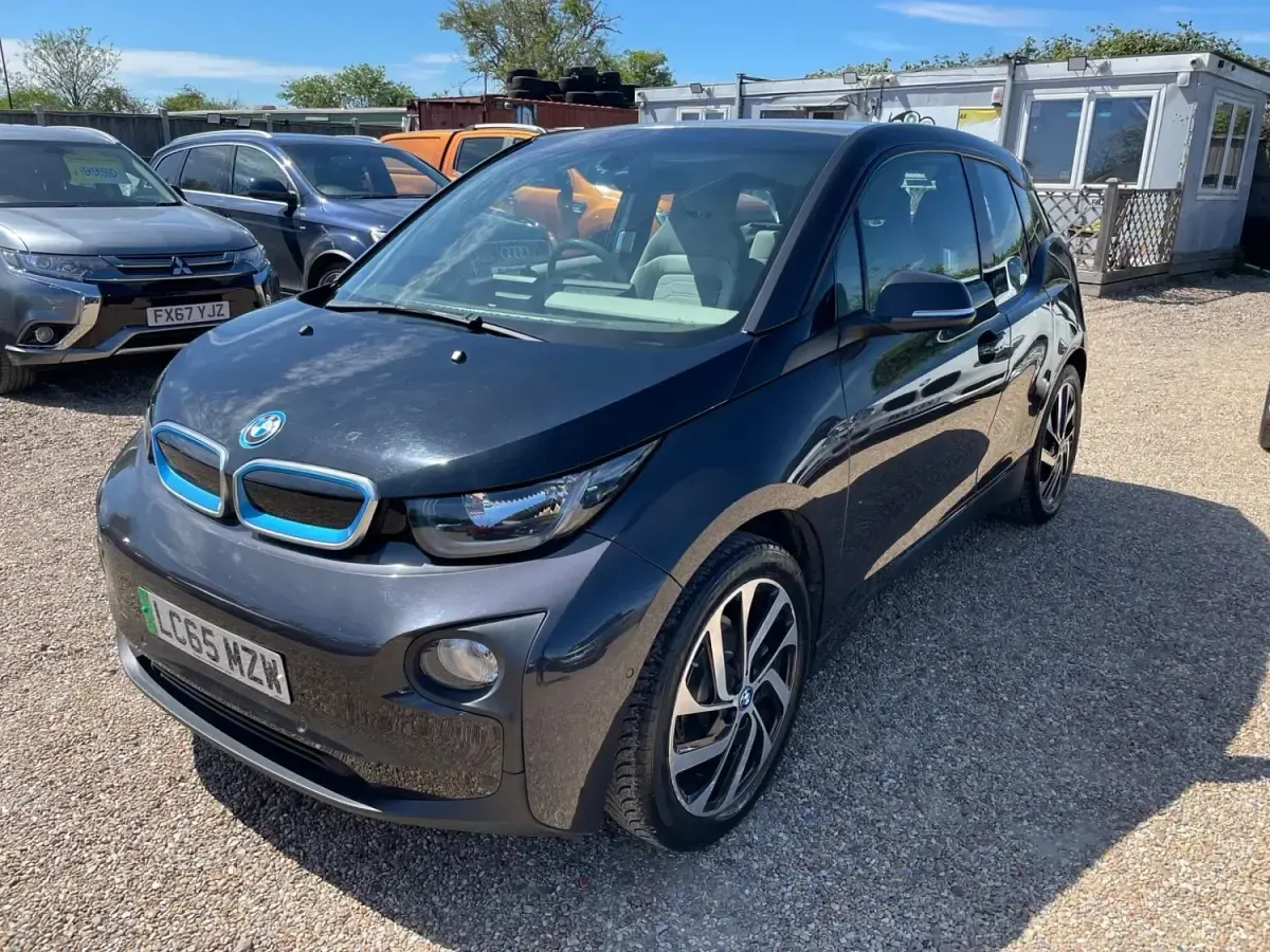 Usado BMW i3 Impressive 125 kW (170 CV) 2015 Gris Utilitario