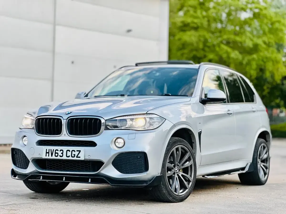 Used BMW X5 M Sport 258 HP (189 kW) 2014 Silver SUV