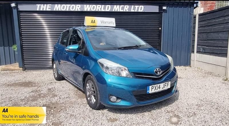 Used Toyota Yaris Plus 2014 Blue Hatchback