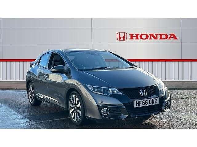 Grey Used 2016 Honda Civic SE Plus Hatchback | £10,814 (Fair price) - Image 1/4