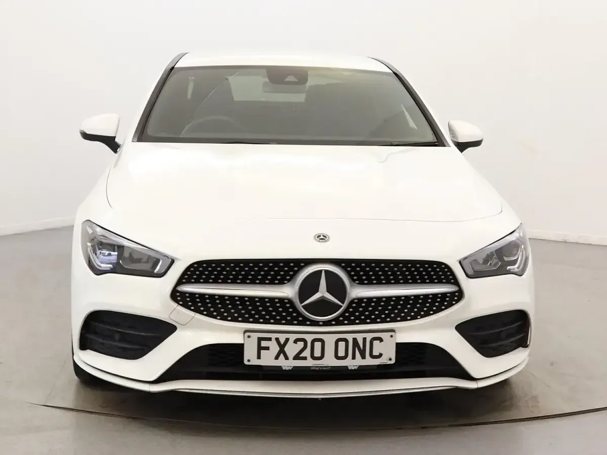 Used Mercedes CLA180 AMG line 2020 White Coupe