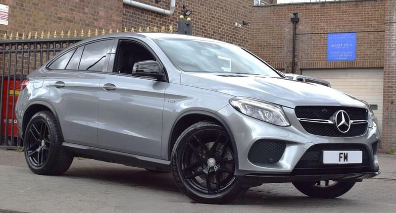 Silver Used 2016 Mercedes GLE450 AMG AMG Coupe | £24,850 - Image 1/3