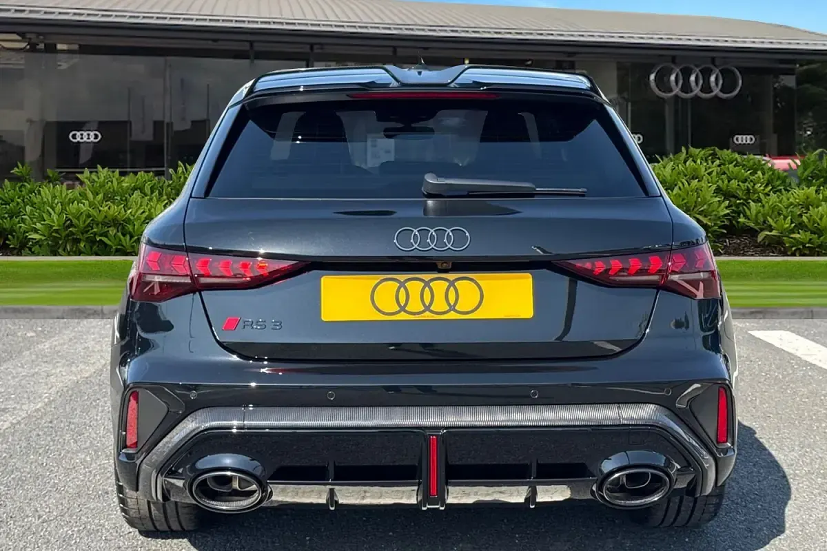 New Audi RS3 Black Edition 400 HP (294 kW) 2026 Black Sedan