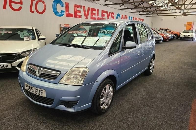 Blue Used 2009 Vauxhall Meriva Club MPV | £3,150 (Fair price) - Image 1/1