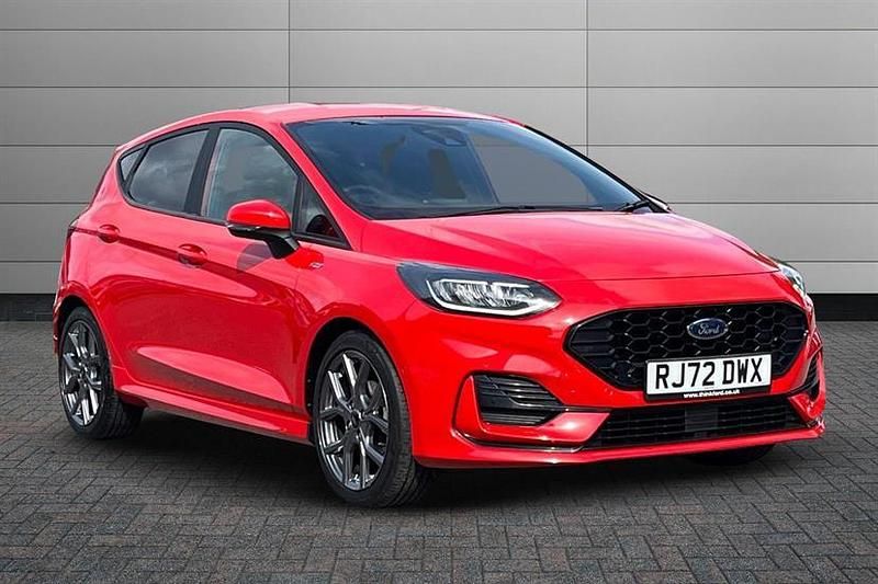 Race red Used 2022 Ford Fiesta ST-Line Hatchback | £12,290 (Fair price) - Image 1/4