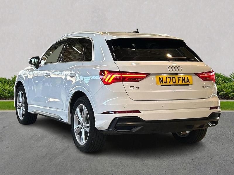 Used Audi Q3 S-Line 150 HP (110 kW) 2020 White SUV