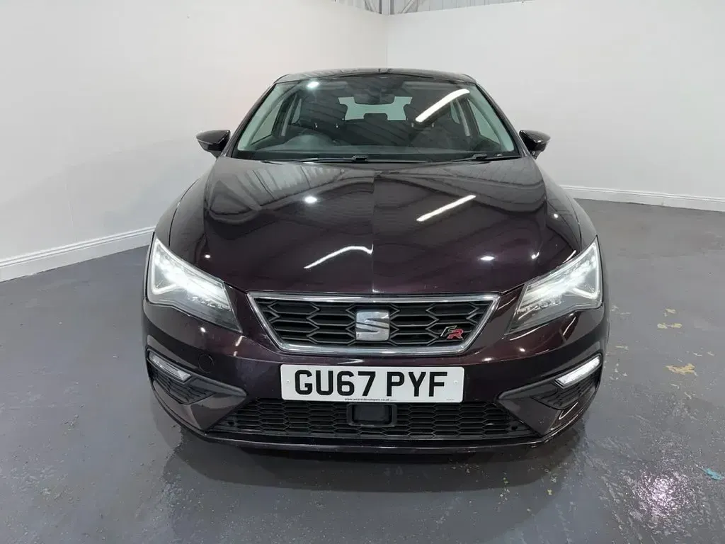 Used Seat Leon FR 150 HP (110 kW) 2017 Purple Coupe