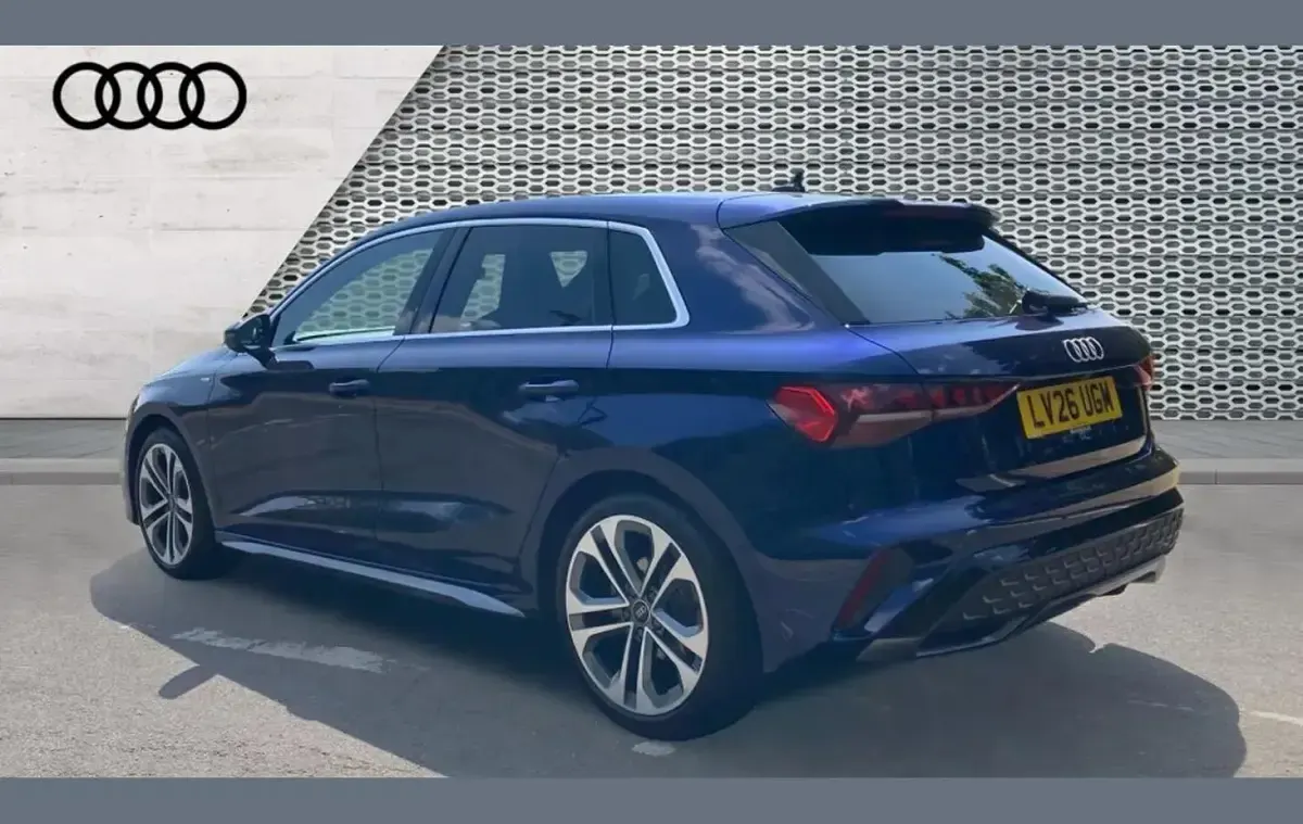 Used Audi A3 S-Line 150 HP (110 kW) 2026 Blue Hatchback