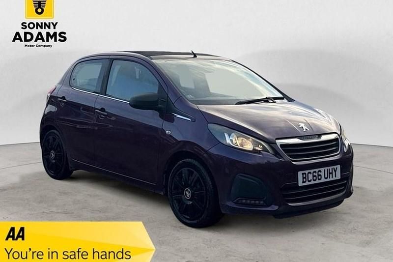 Used Peugeot 108 Active 68 HP (50 kW) 2016 Mauve/purple Hatchback