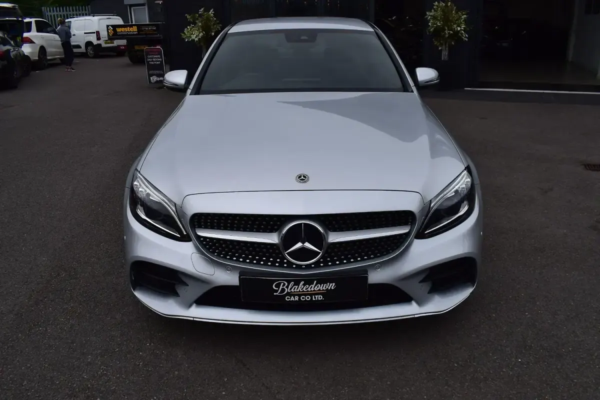 Used Mercedes C220 AMG Line Premium 2020 Silver Sedan