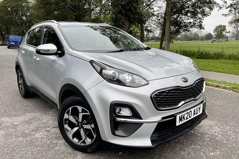 Silver Used 2020 Kia Sportage 2 SUV | £10,495 (Good price) - Image 1/1