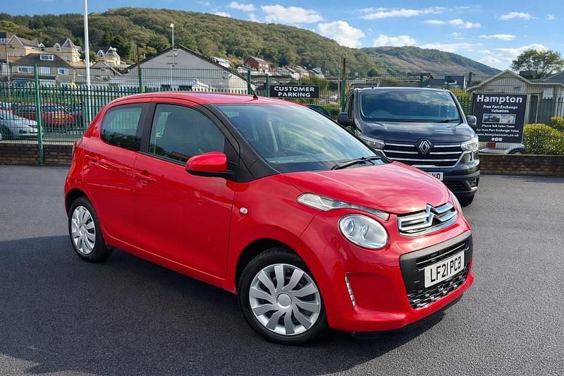 Used Citroën C1 2021 Red Hatchback