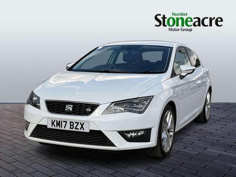 Used Seat Leon SC FR 150 HP (110 kW) 2017 White Hatchback
