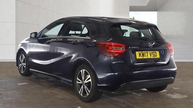 Used Mercedes A200 SE 2017 Blue Hatchback