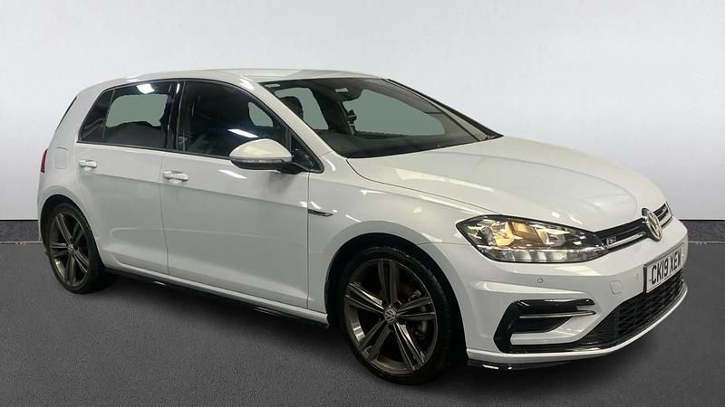 Used VW Golf VII R-line 150 HP (110 kW) 2019 Silver Hatchback