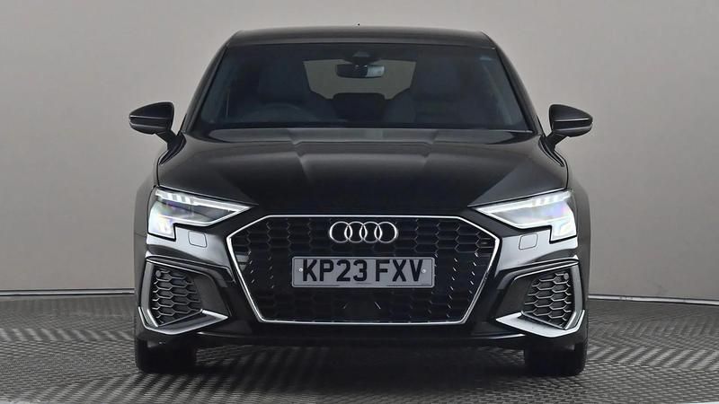 Used Audi A3 S-Line 150 HP (110 kW) 2023 Black Sedan