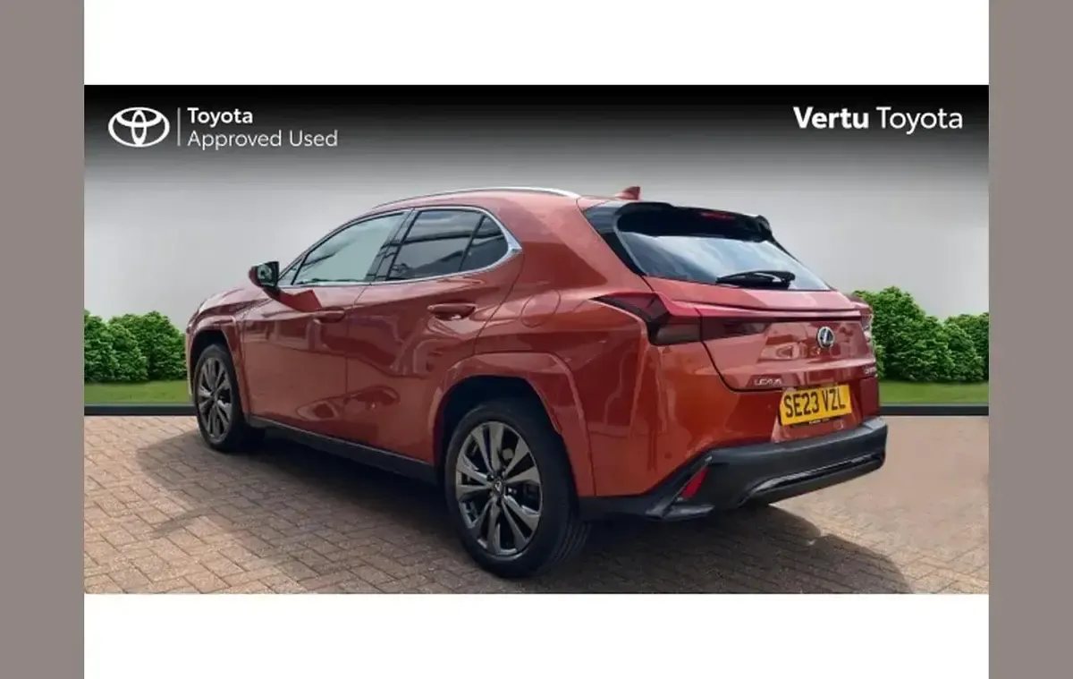 Used Lexus UX 250h Sport Line 180 HP (132 kW) 2023 Orange SUV