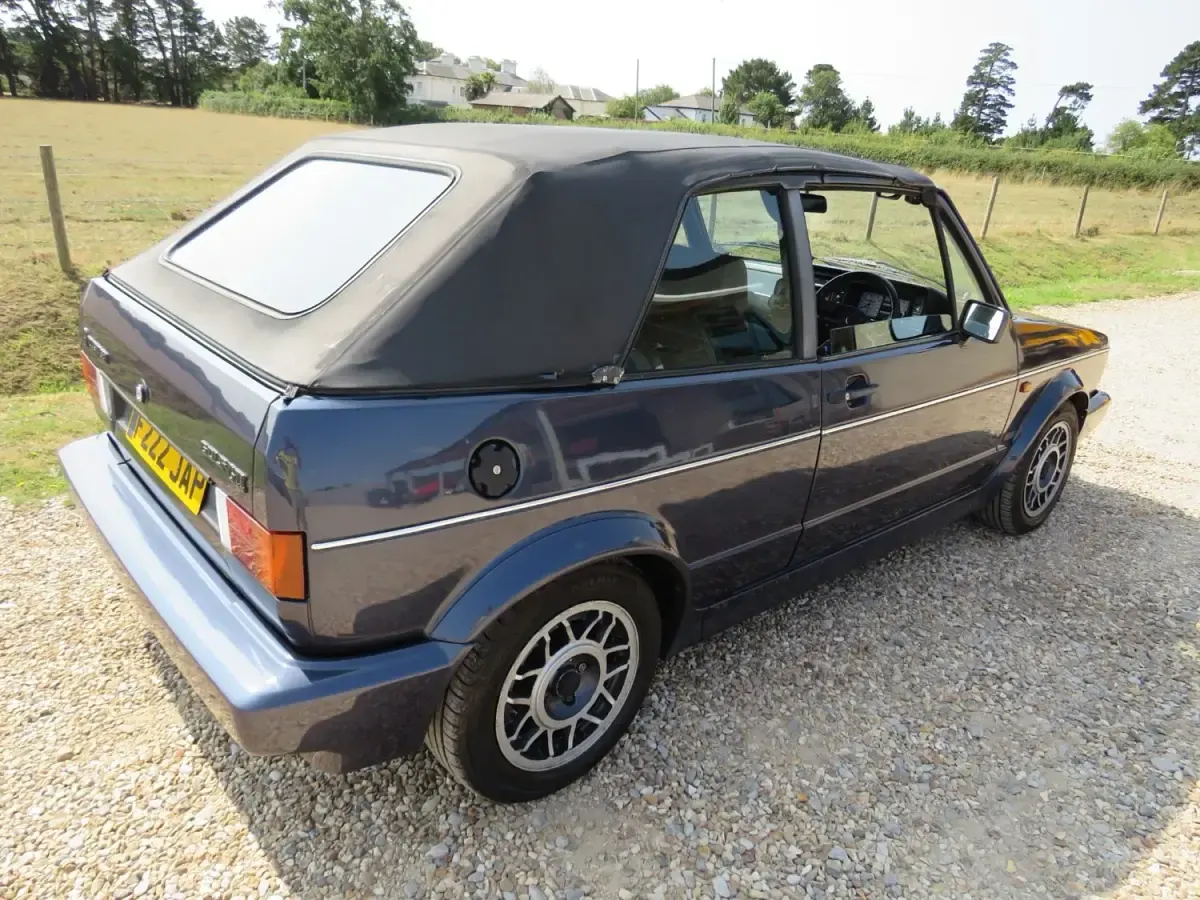 Usado VW Golf Cabriolet GTI 1988 Azul Cabrios