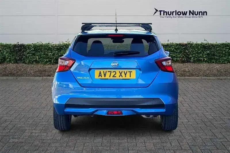 Begagnad Nissan Micra Tekna 92 HK (67 kW) 2022 Blå Halvkombi