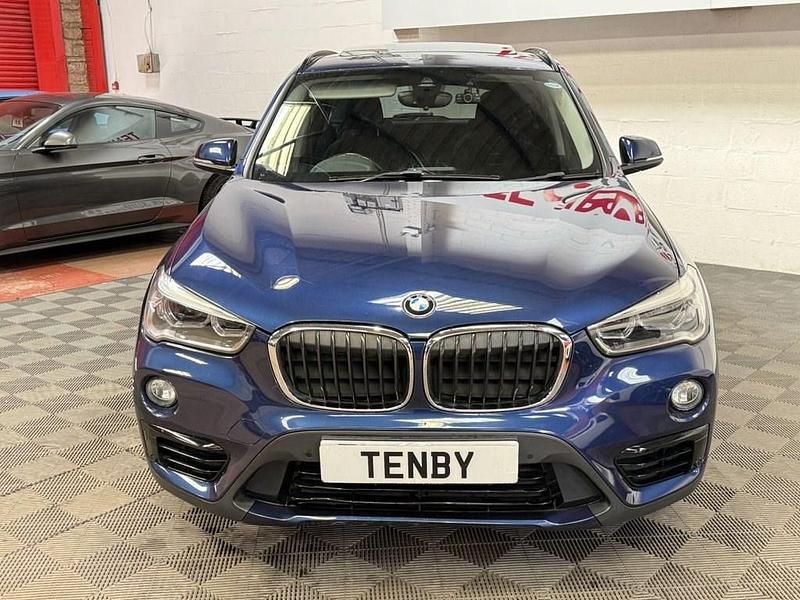 Used BMW X1 Sport Line 190 HP (139 kW) 2016 Blue SUV