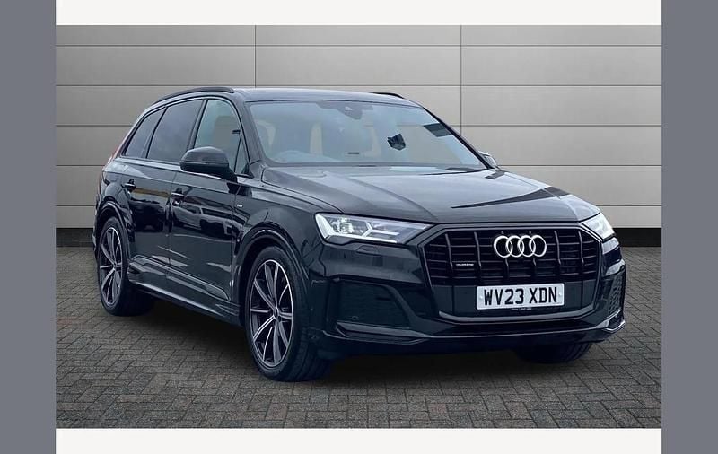 Used Audi Q7 Black Edition 286 HP (210 kW) 2023 Black SUV