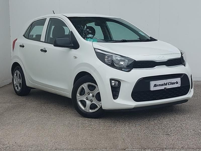 White Used 2022 Kia Picanto 4 Hatchback | £9,698 (Super price) - Image 1/4