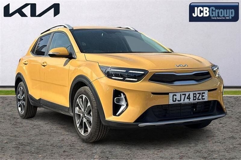 Yellow New 2024 Kia Stonic 3 SUV | £19,995 (Fair price) - Image 1/4