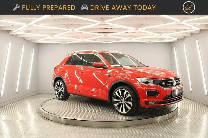 Red Used 2020 VW T-Roc R-line SUV | £21,490 (Good price) - Image 1/1
