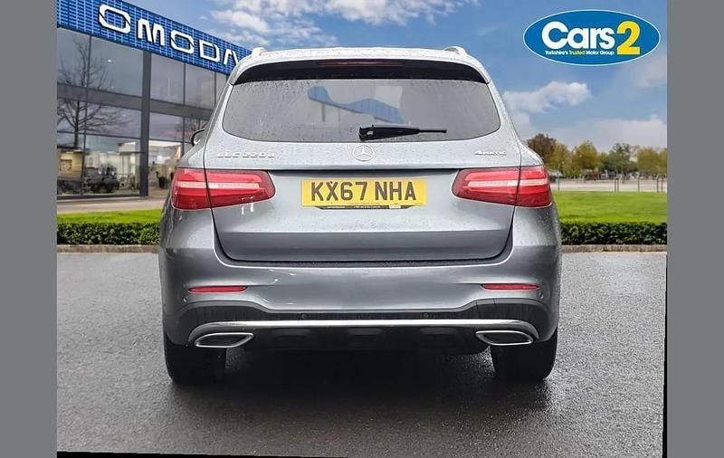 Used Mercedes GLC220 AMG line 168 HP (123 kW) 2017 Grey SUV