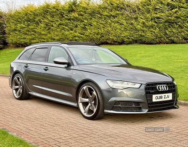 Usado Audi A6 S-Line 272 HP (200 kW) 2018 Cinzento Carrinha