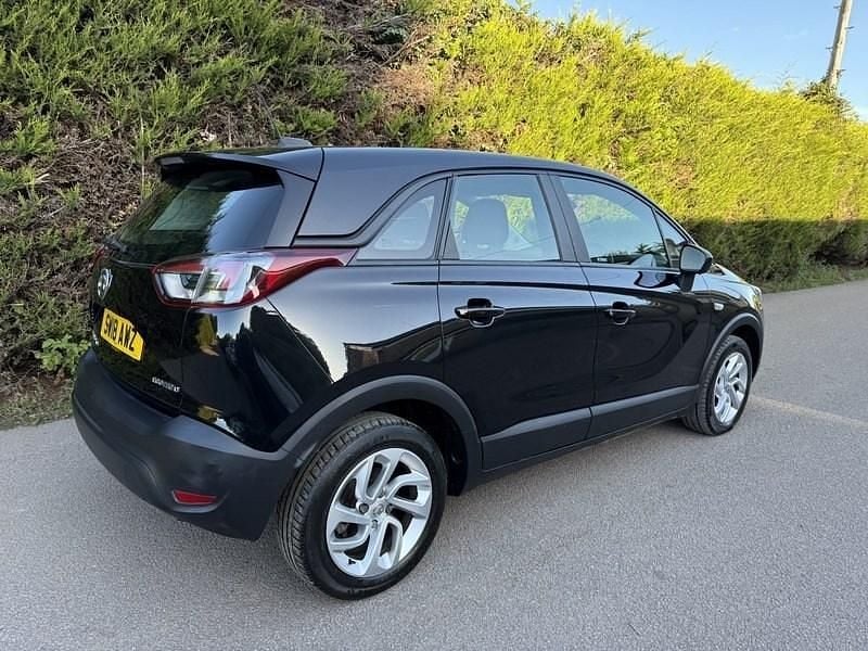 Used Vauxhall Crossland X S 99 HP (72 kW) 2018 Black SUV