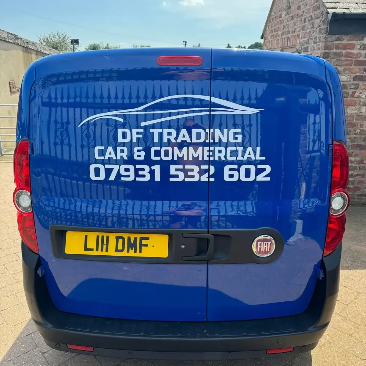 Used Fiat Doblò 85 HP (62 kW) 2010 Blue MPV