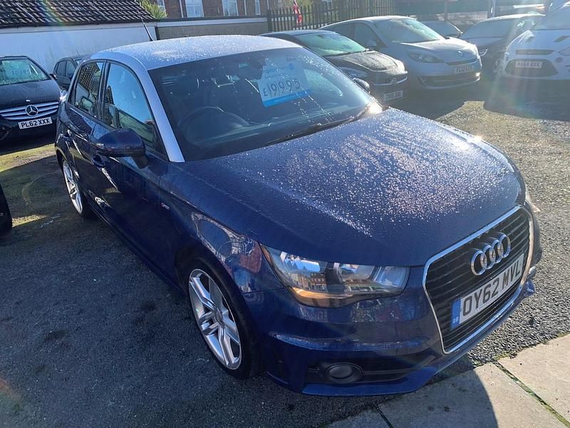 Used Audi A1 S-Line 2012 Blue Hatchback