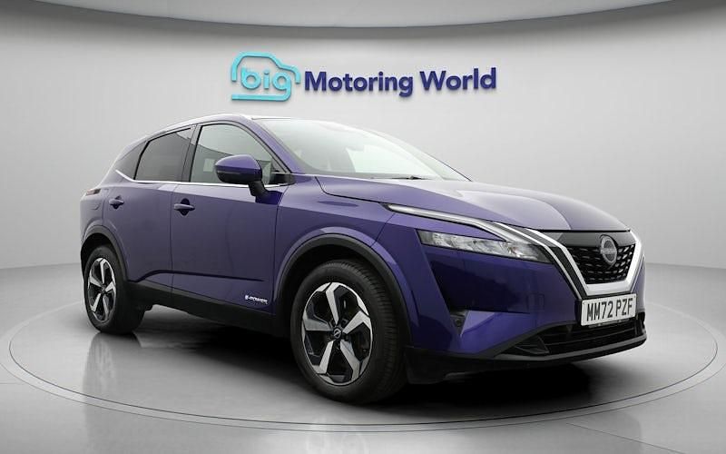 Used Nissan Qashqai N-Connecta 190 HP (139 kW) 2023 Blue SUV