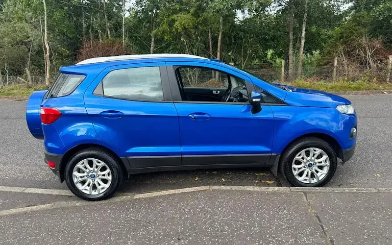 Used Ford Ecosport Titanium 125 HP (91 kW) 2014 Blue SUV