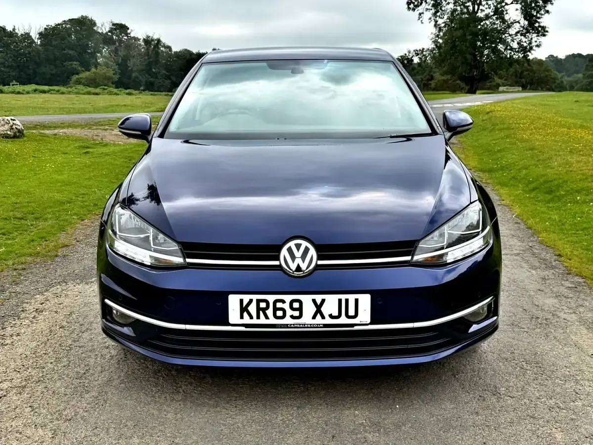 Used VW Golf VII GT 2019 Blue Hatchback