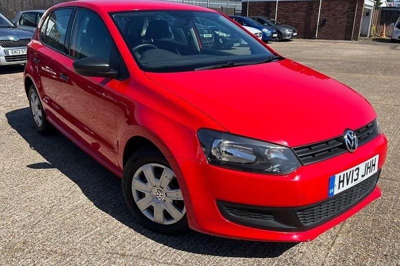 Red Used 2013 VW Polo S Hatchback | £6,221 (Good price) - Image 1/1