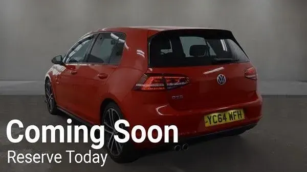 Used VW Golf VII GTD 2014 Red Hatchback