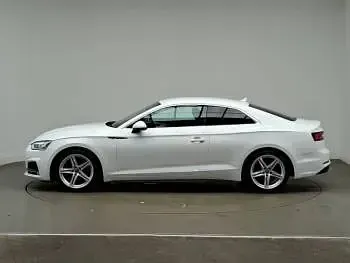 Used Audi A5 S-Line 150 HP (110 kW) 2018 White Coupe