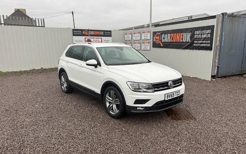 Used VW Tiguan Match 131 HP (96 kW) 2019 White SUV