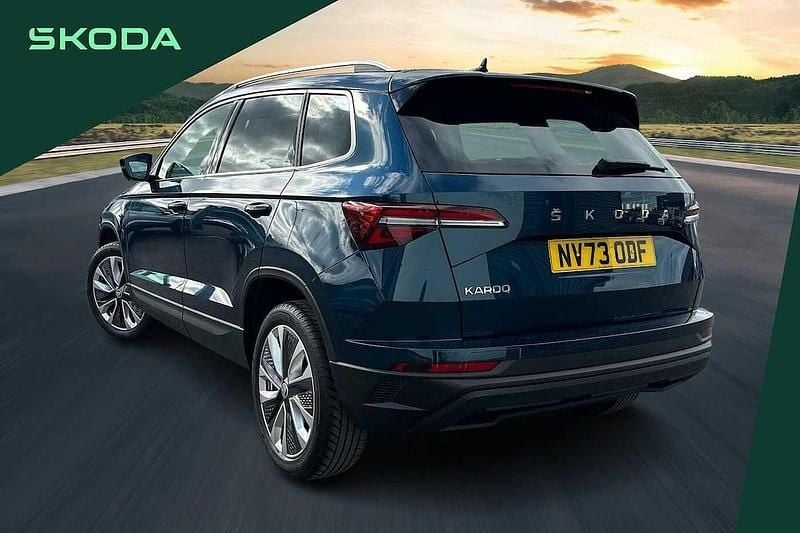 Used Skoda Karoq SE L 150 HP (110 kW) 2024 Blue SUV