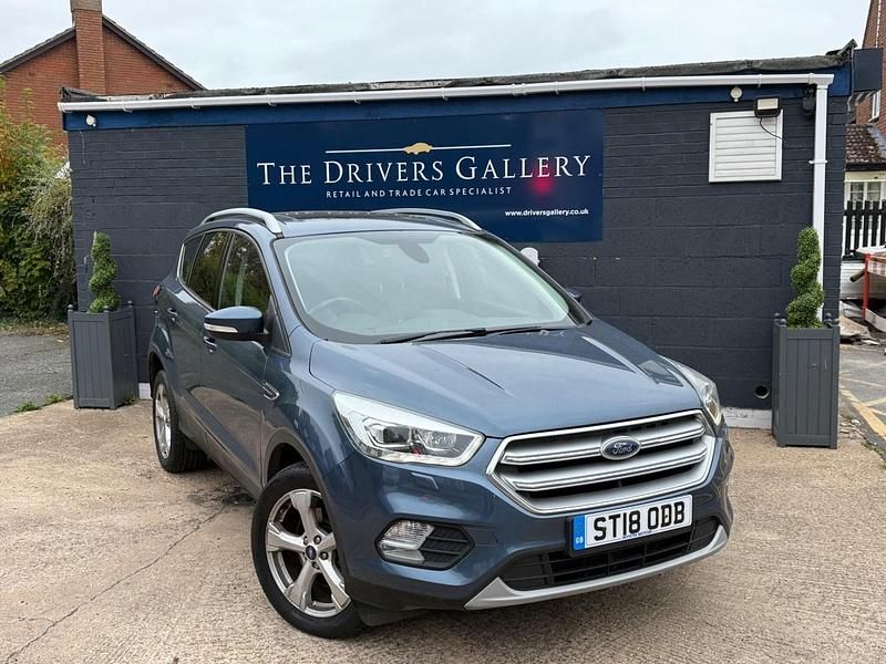Blue Used 2018 Ford Kuga Titanium X SUV | £8,995 (Fair price) - Image 1/4