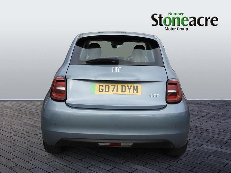 Used Fiat 500e Icon 86 kW (118 HP) 2022 Blue Hatchback