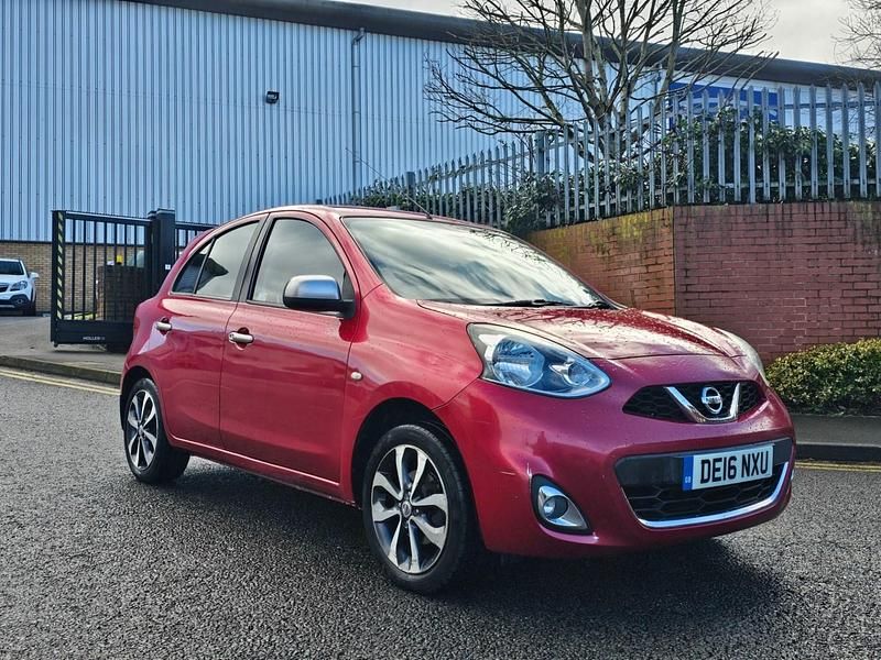 Used Nissan Micra N-TEC 2016 Red Hatchback